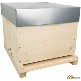 Ruche Dadant fond bois...