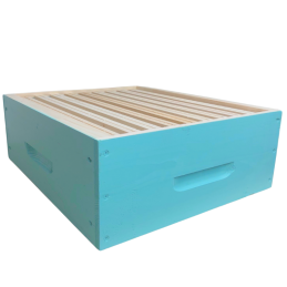 Hausse Dadant turquoise + 9...