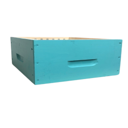 Hausse Dadant 9 cadres Turquoise