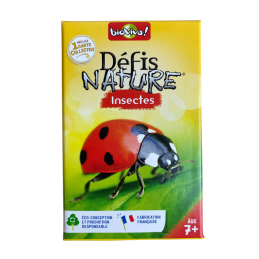 Jeu défi nature insectes