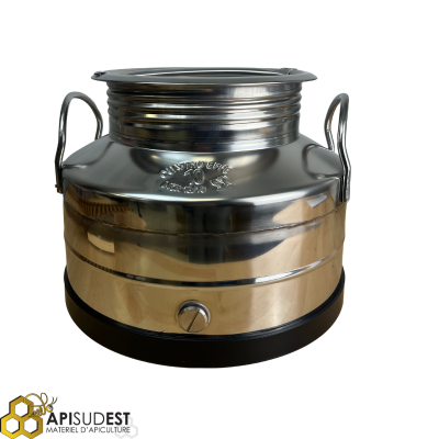 Fut inox huile 10 litres