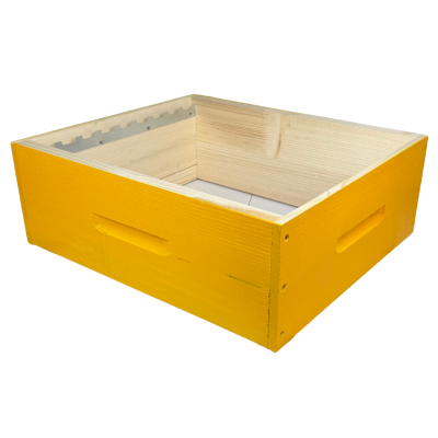Hausse dadant 9 cadres jaune