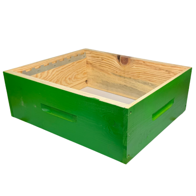Hausse dadant 9 cadres verte