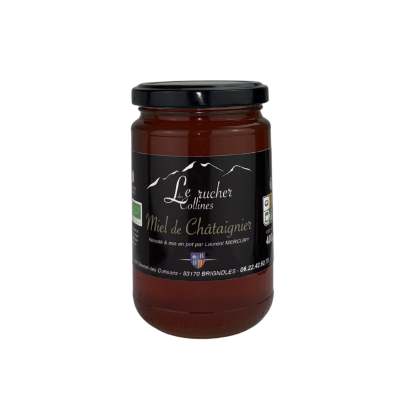 Miel de châtaignier BIO 400g